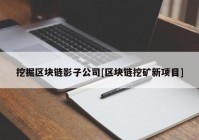 挖掘区块链影子公司[区块链挖矿新项目]